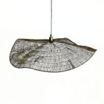 Suspension métal bronze 90cm