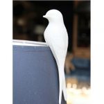 Décoration abat-jour - Hirondelle en porcelaine – Image 2