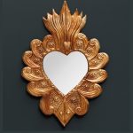 Miroir ex-voto doré – Image 2