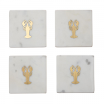 Sous-verres homard en marbre