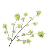 Fleur artificielle - Fleur de cerisier verte