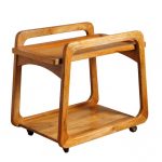 Desserte sur roulette Trapèze