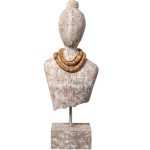Buste femme collier