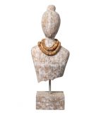 Buste femme collier
