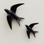 Hirondelle murale noire