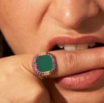 Bague Idylle - Onyx vert – Image 2