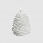Bougie LED Pomme de pin
