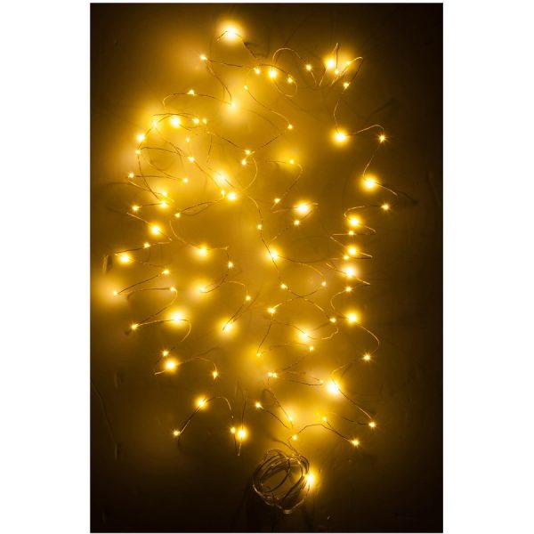 Guirlande or secteur 9m 90LED