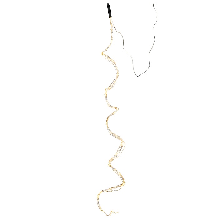 75964-2 Guirlande argent secteur 2m 200LED – Image 1