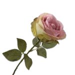Fleur artificielle - Rose parme