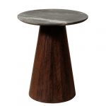 Table d'appoint marbre noir – Image 3