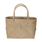 Sac artisanal rotin & coquillages – Image 2