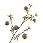 Fleur artificielle - Grenade verte