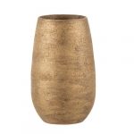 Vase doré