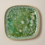 Assiette asymétrique verte – Image 2