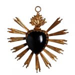 Ex-voto cœur noir