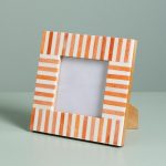 Porte photo lignes oranges – Image 2