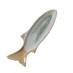 Plat de présentation poisson