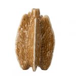 Vase céramique ocre