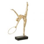 Statue gymnaste or