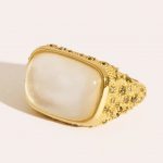 Bague Empreinte - Nacre
