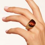 Bague Empreinte - Œil de tigre – Image 2