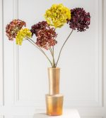 Fleur artificielle - Hortensia brun – Image 2