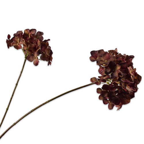hortensia brun Fleur artificielle - Hortensia brun â Image 1